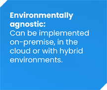 Environmentally<br />
agnostic: