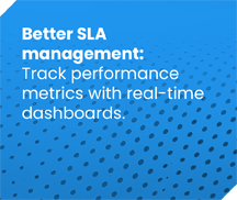Better SLA<br />
management