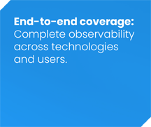 End-to-end coverage: