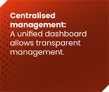 Centralised<br />
management