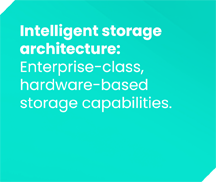 Intelligent storage<br />
architecture